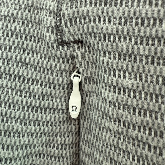 Lululemon Runderful 1/2 Zip Mini Check Pique  Heathered - Picture 4 of 8